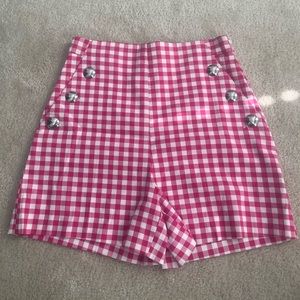 ZARA Pink Gangnam Shorts